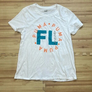 NWT Puma Florida State White T-Shirt Women's Size Medium